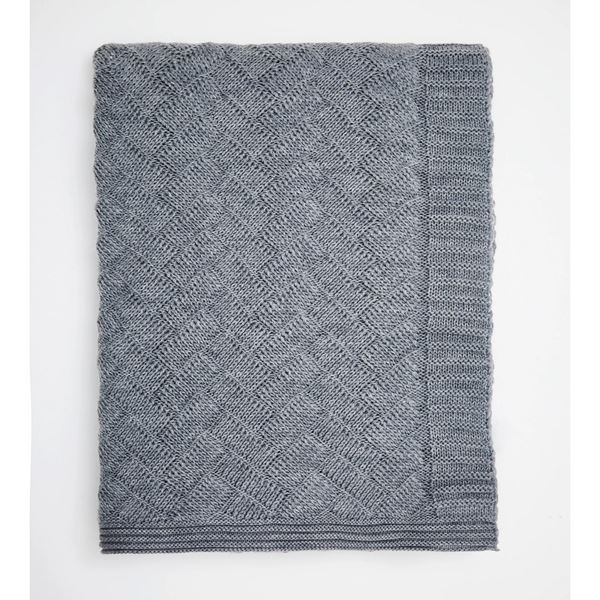 Estelle Throw - Chambray Blue